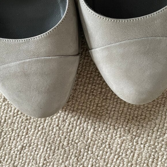 Chanel Green Suede Slingback Pumps, Size 40 1/2 EU - Picture 15 of 15